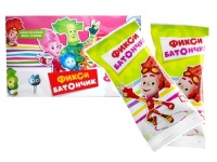 Конфеты "ФИКСИ-БАТОНЧИК" 
с начинкой пломбир в молочной глазури 