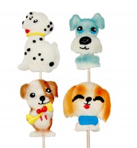 Мармелад фигурный на палочке 
ВЕРНЫЕ ДРУЗЬЯ