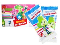 Конфеты "ФИКСИ-БАТОНЧИК" с начинкой крем-брюле в молочной глазури