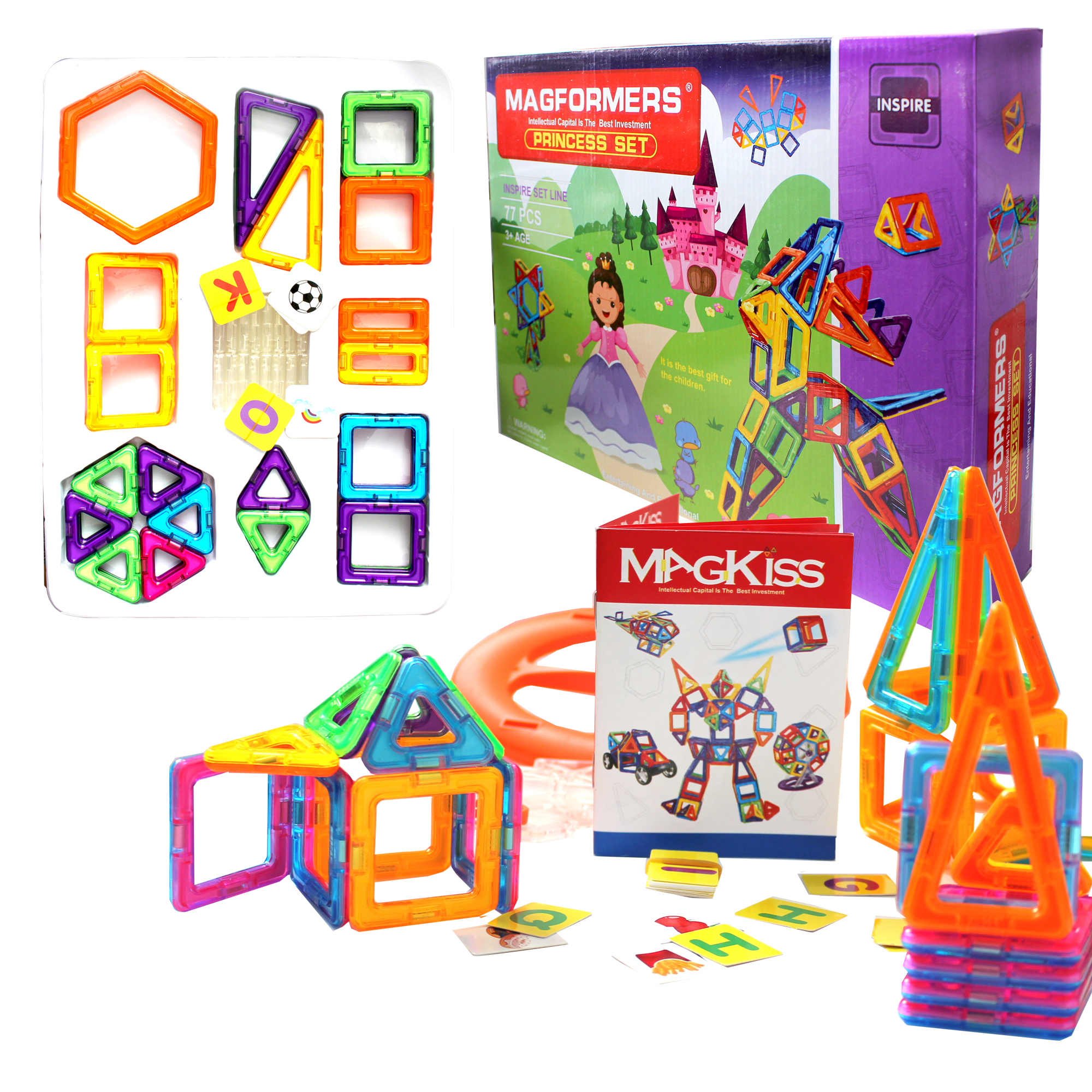 Maqformers 
Магнитный конструктор в ассортименте