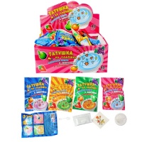 ТАТУШКА НА ЛАДОШКУ
Сахарная пудра с шипучкой и татуировкой