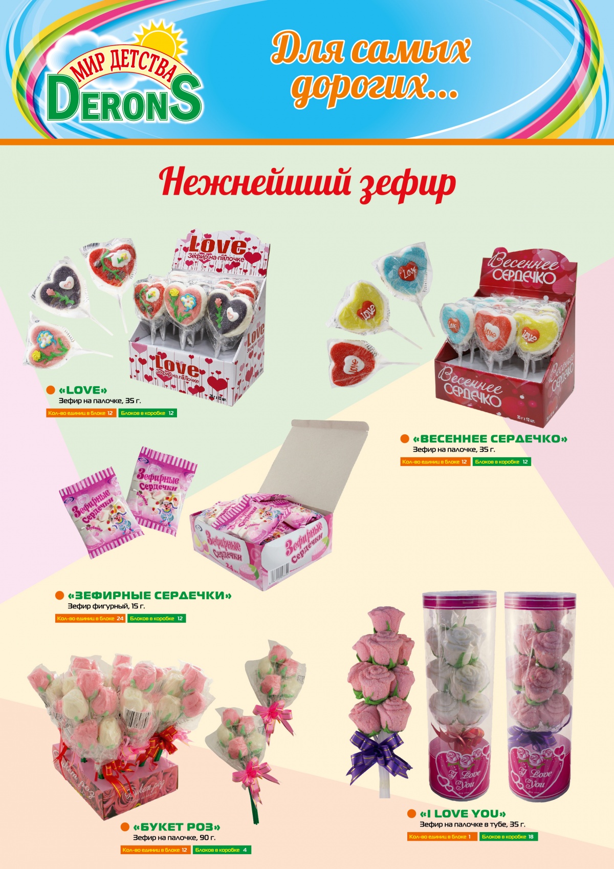 Для самых дорогих! Нежнейший зефир!